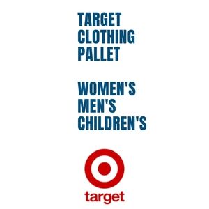 Target Women’s, Men’s  and Children clothing